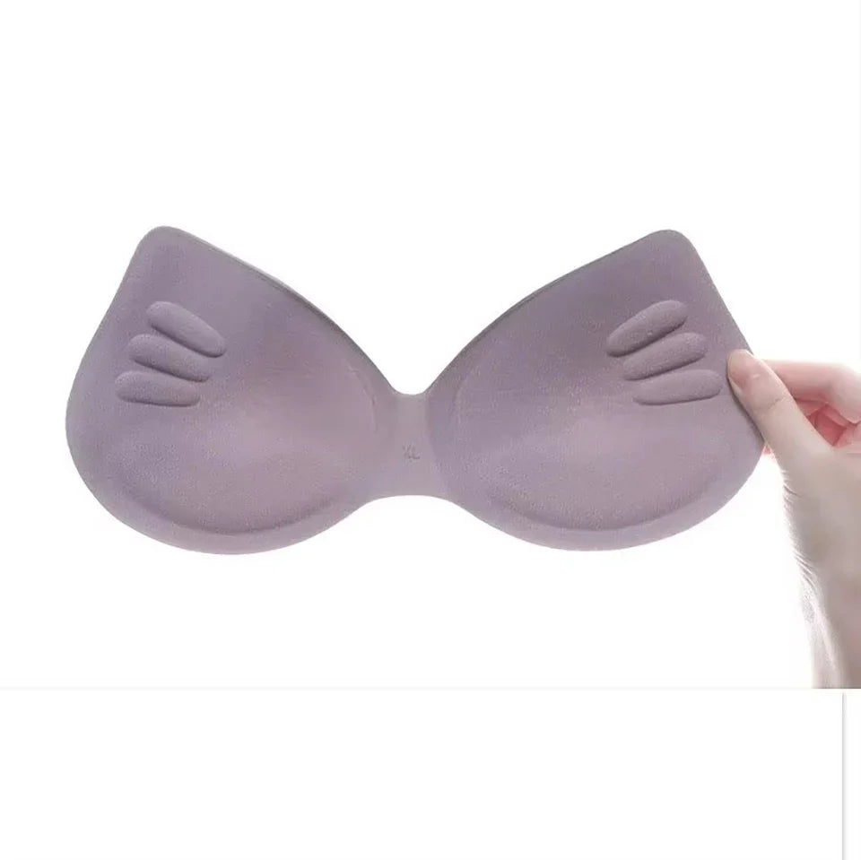 Seamless Push-Up Padded Bra with Lace Detail