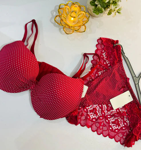 Bra Panty Set with Mid Style