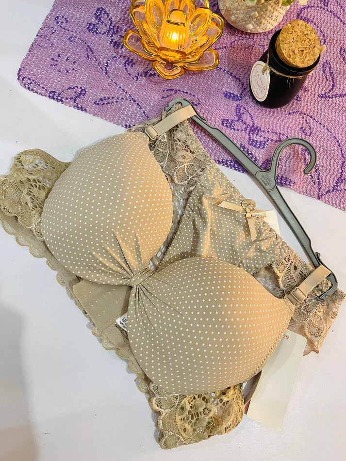 Bra Panty Set with Mid Style